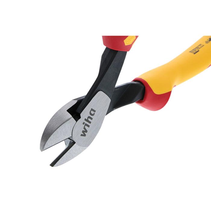 Wiha® 32968 Insulated Plier and Cutter Set, Cushion Grip, Ergonomic Handle, 3-Piece
