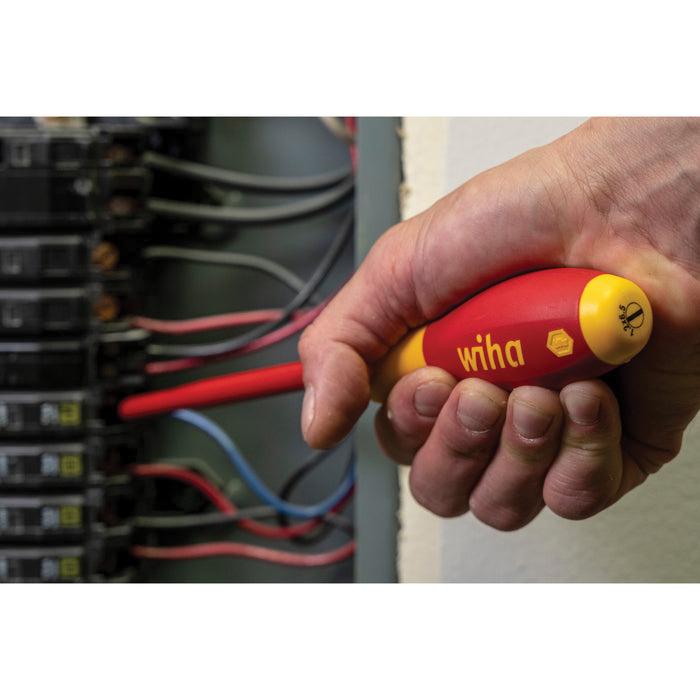 Wiha® 33580 Screwdriver Set, Phillips, Slotted Point, Insulated, 2-Piece