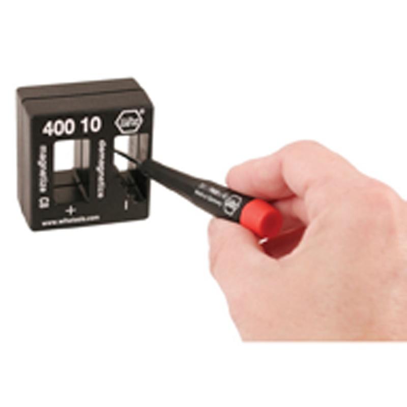 Wiha® 40010 Magnetizer/Demagnetizer, 2 in L, 1-1/8 in W