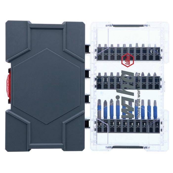 Wiha® TerminatorBlue Series 70297 Impact Bit Set, 40-Piece