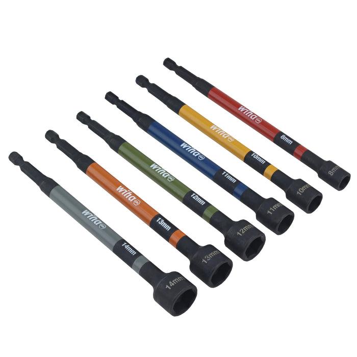 Wiha® 70487 Magnetic Nut Setter Set