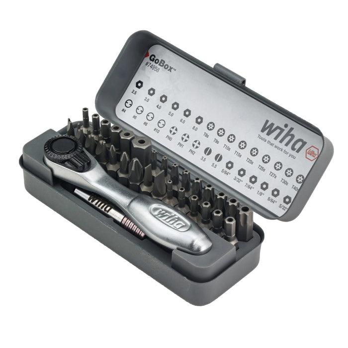 Wiha® GoBox 74958 Security Bit Set, 32-Piece