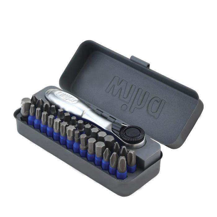 Wiha® TerminatorBlue Series 76889 Impact Bit Set, 32-Piece