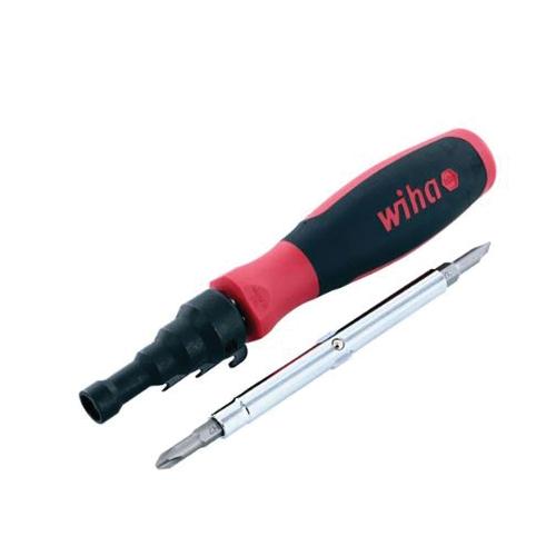 Wiha&reg; SoftFinish Series 77892 Conduit Reamer and 6-in-1 Multi-Driver Combo, 7-3/4 in L, 1/2 in, 3/4 in, 1 in Conduit