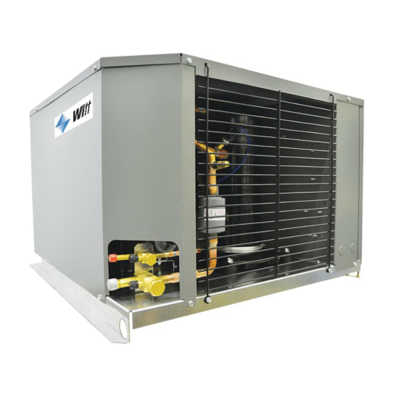 Witt Next-Gen WFO400E4S-EA Flooded Scroll Air Cooled Condensing Unit, 208 to 230 V, 35 in H x 43-7/8 in W x 33 in D