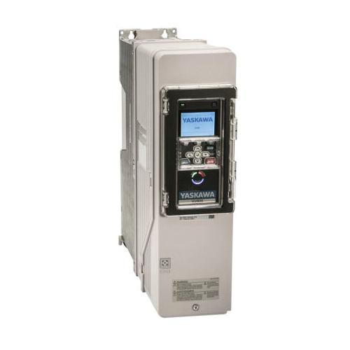 Yaskawa HV60U4052CVA Variable Frequency Drive, 40 hp Motor Output, 30 kW Rated Output, 24 V Output, 52 A Output
