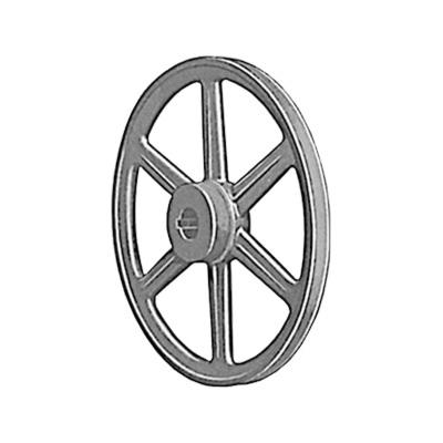 York&reg; S1-02813382000 Sheave, 1 in Dia Bore, Fixed Bore, 1 -Groove