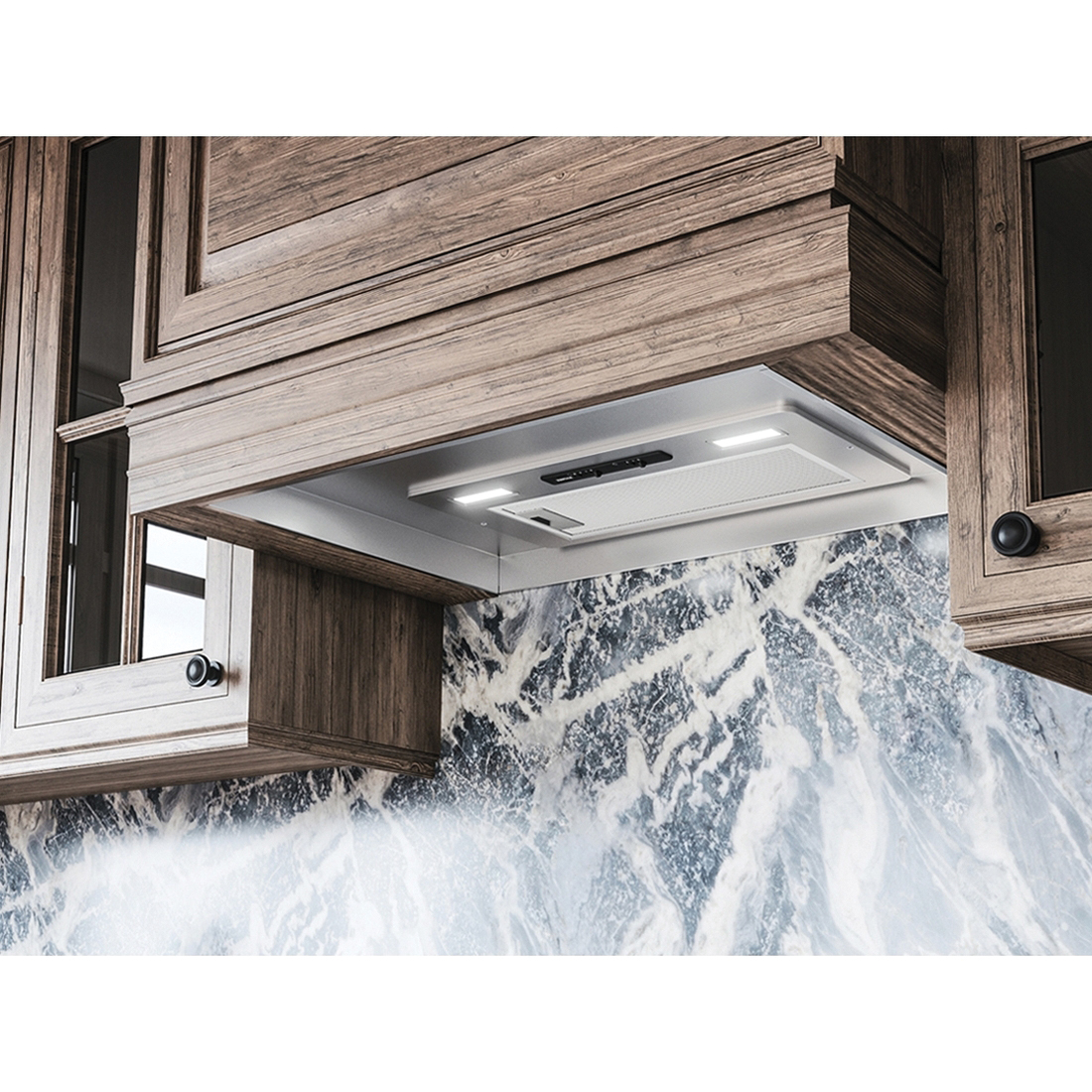 Zephyr Tornado Mini Stainless Steel Range Hood Insert, 120VAC, 210 - 400 cfm thumbnail 2