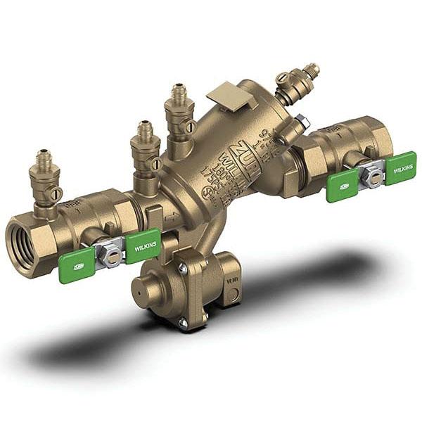 Zurn® 950XL3 Series 2-975XL3SAG Reduced Pressure Principle Backflow Preventer, 2 x 2 in, Lead-Free
