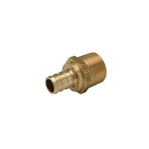 Zurn Low Lead Brass XL Adapter, 2 inch x 2 inch, Male Barb x MPT