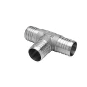 Zurn Brass Tee, 1-1/2 inch x 1-1/4 inch x 3/4 inch, Barb