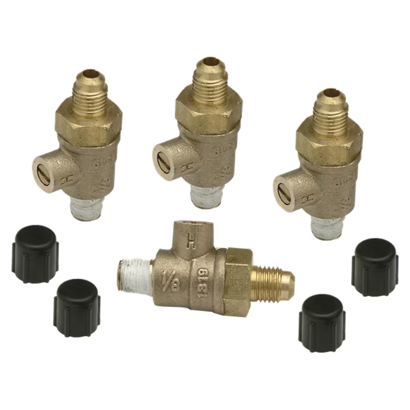 Wilkins RK18-860XLFTPK Backflow Preventer Repair Kit, Set of 4 Test Cocks
