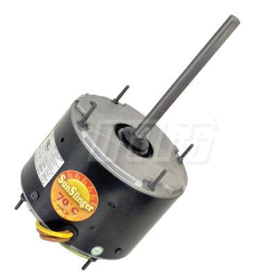 airMars® 20838 Condenser Fan Motor, 1/2 hp, 460 V, 60 Hz, 1 ph-Phase, 48 Frame, 1075 rpm Speed
