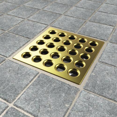 ebbe Pro Series E4402 Drain Cover, Polycarbonate/Stainless Clad