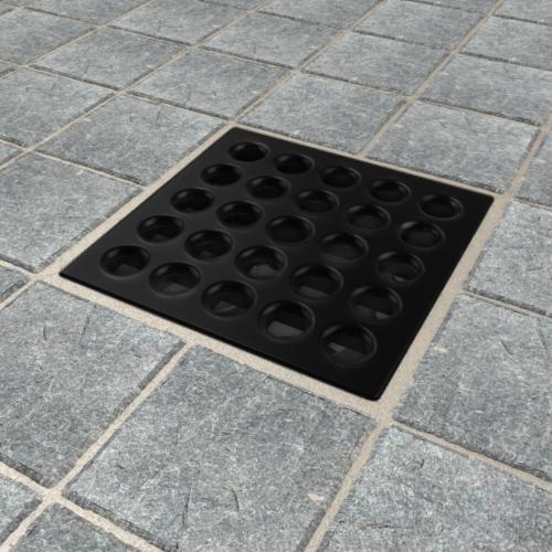 ebbe Pro Series E4411 Drain Cover, Polycarbonate/Stainless Clad