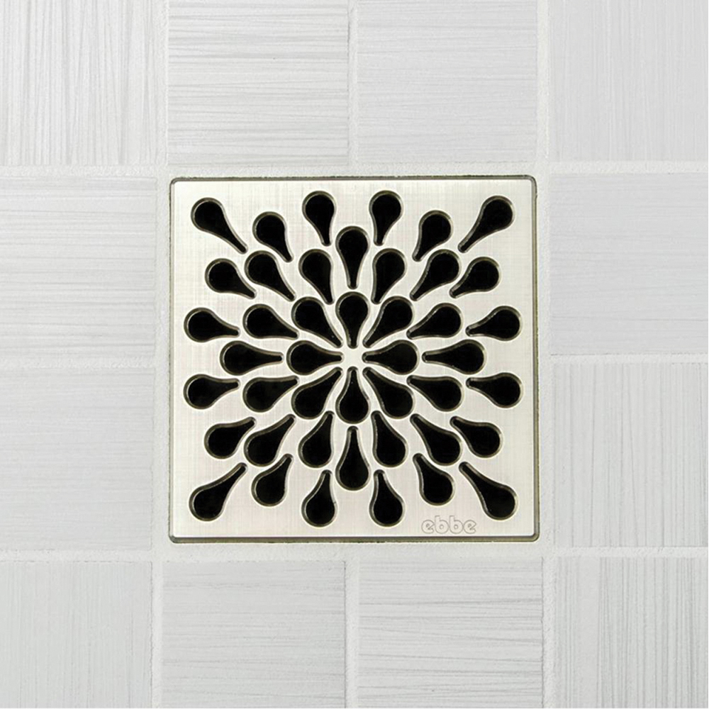 Satin Nickel - PRO Drain Cover, Ebbe America