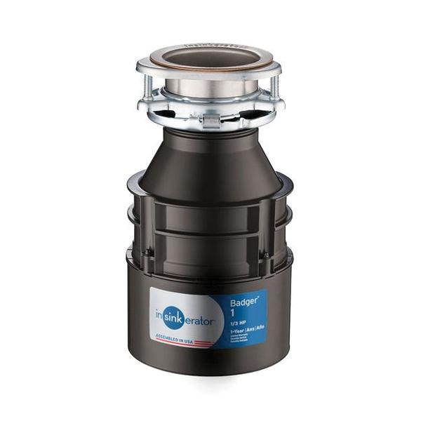 Insinkerator® Badger Badger® Standard Series 79880A-ISE Garbage Disposal With Cord, 120 V, 1/3 hp, 1725 rpm, Steel thumbnail 3