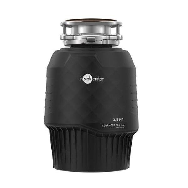 Insinkerator® Evolution PRO 750® Series 79355A-ISE Continuous Feed Garbage Disposal, Black, Enamel