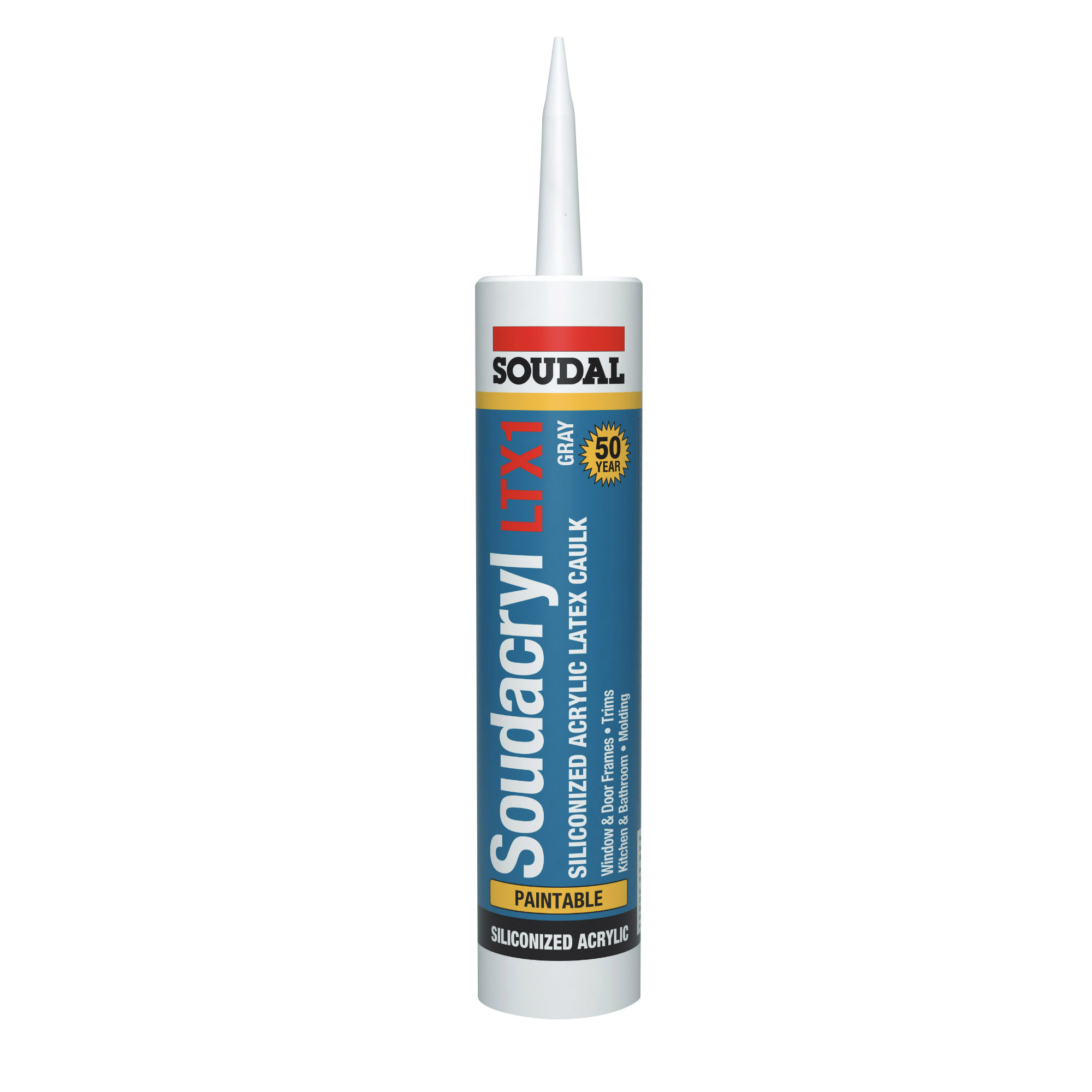 Soudal Glass & Glazing Silicone Matt Black