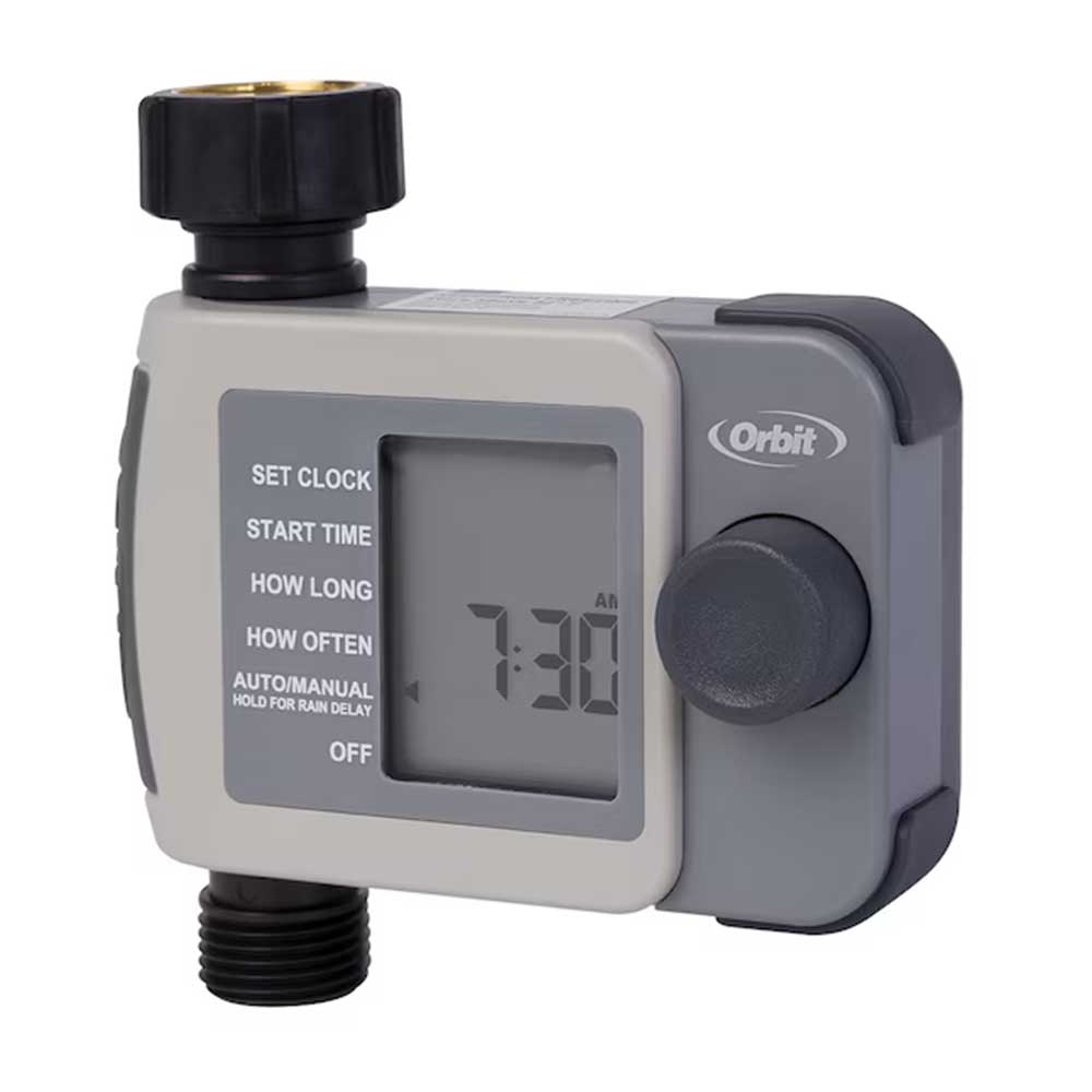 58952 Programmable Sprinkler Timer, 1-Zone, 1-Program, Di...