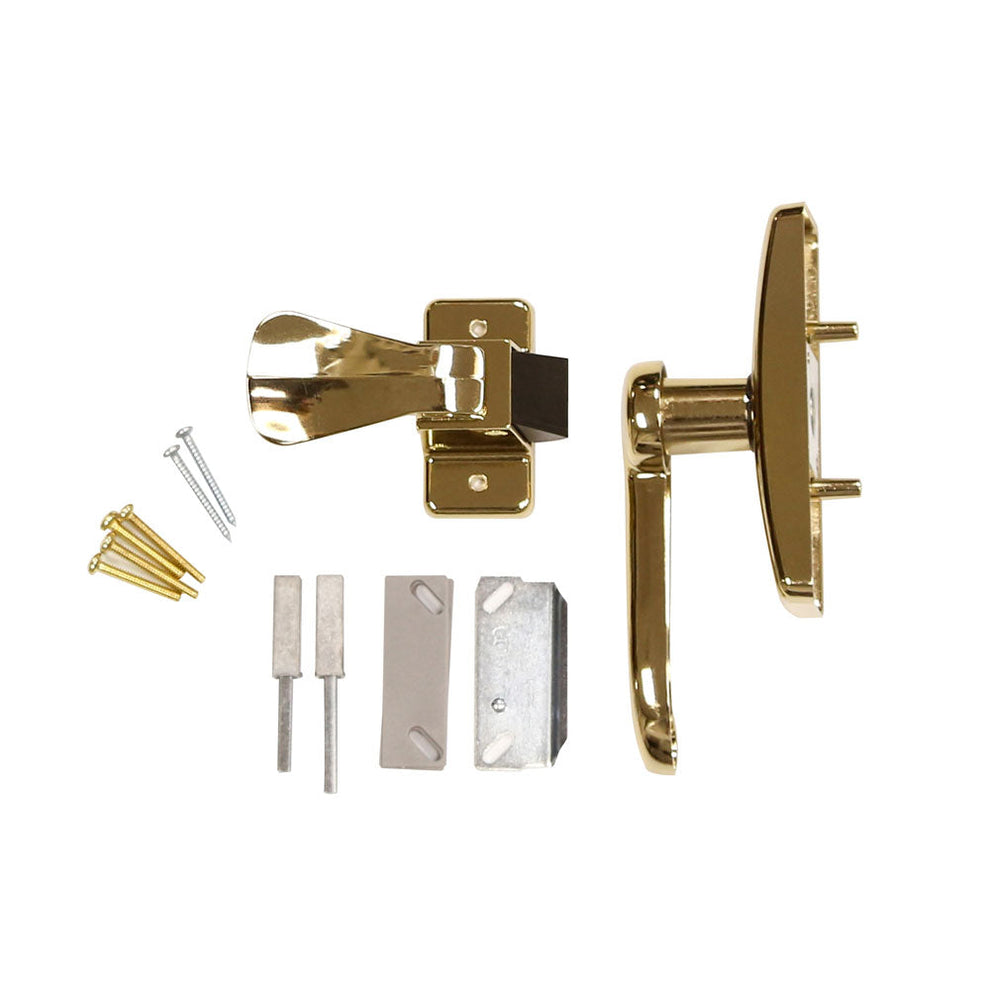 Larson CH3010701 Door Lever Kit, Zinc, Brass, 3/4 to 1-1/...