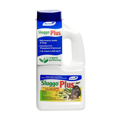 Sluggo Insecticide Sluggo Plus LG 10081 Insecticide, Pellet, Outdoor, 2.5 lb