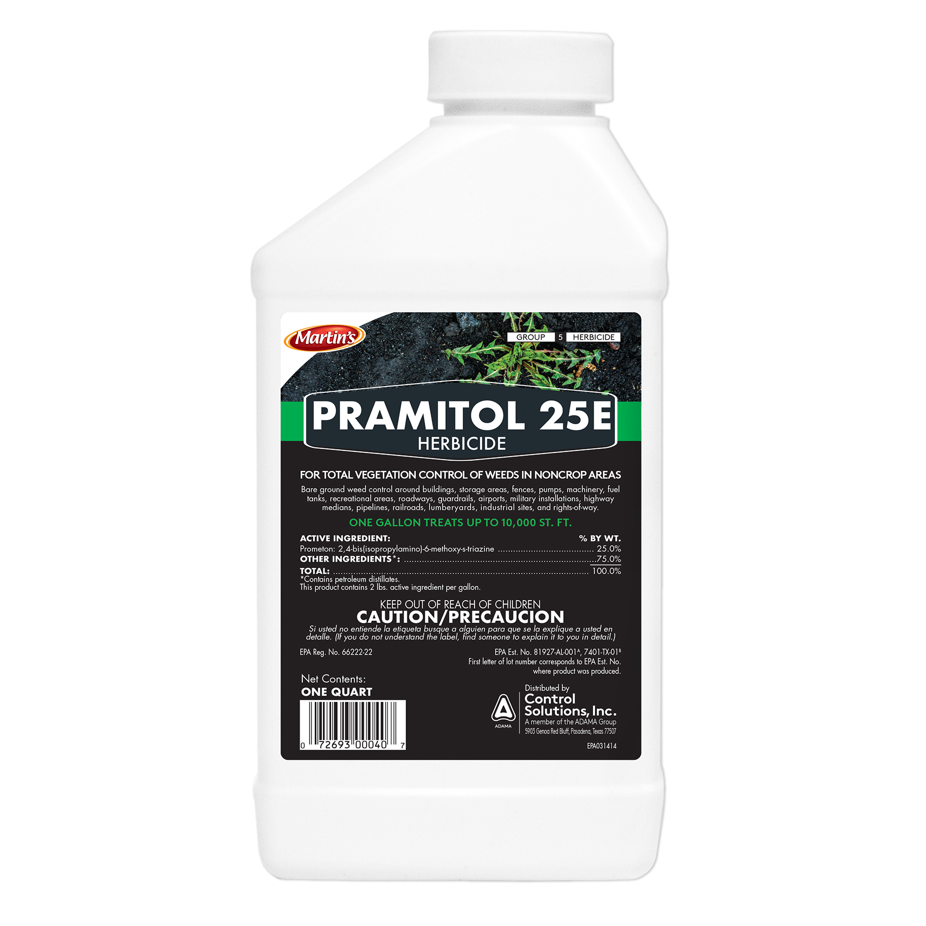 Martin's Pramitol MT00040 25E Herbicide Vegetation Killer...