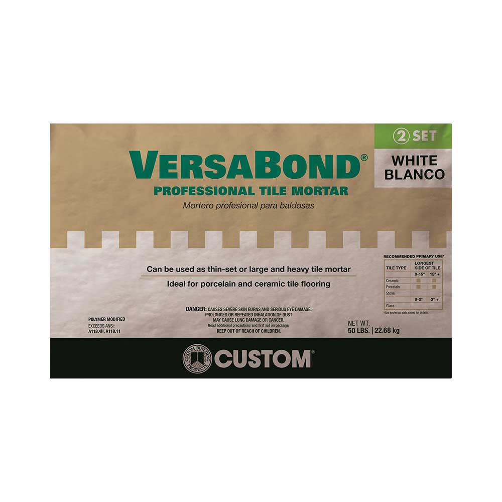 Varasnond Form.pdf Versabond VersaBond Flex Series MTSG50 Professional Thin-...