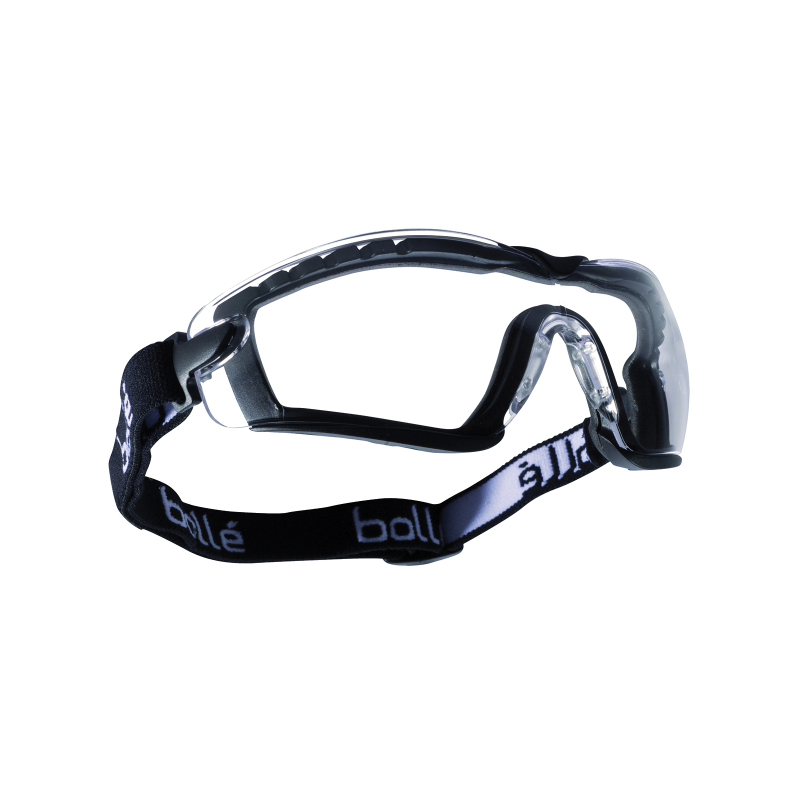 Fog Lens Bollé 40092 Atom Safety Goggles Clear Anti Scratch Blue Frame