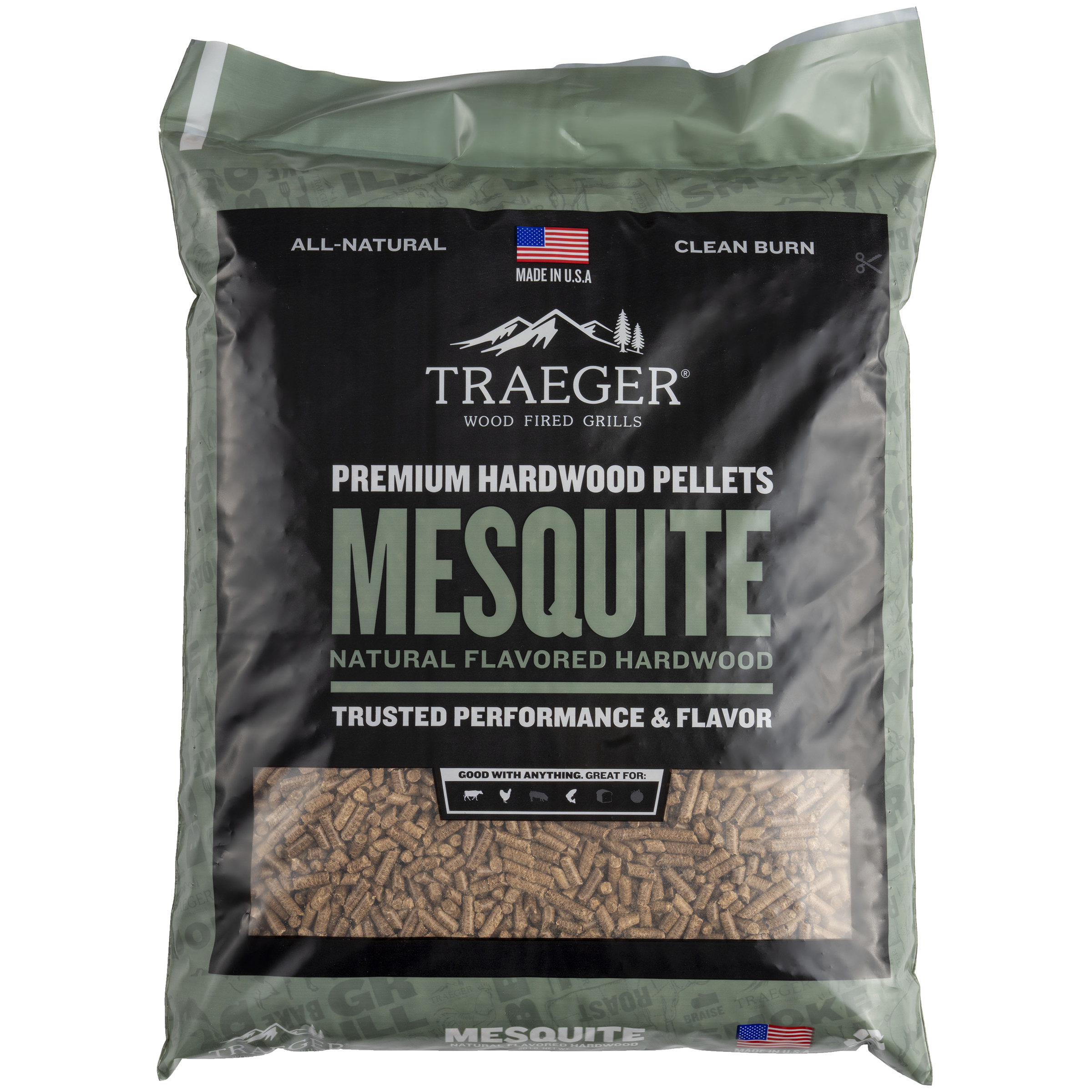 Traeger shop hardwood pellets