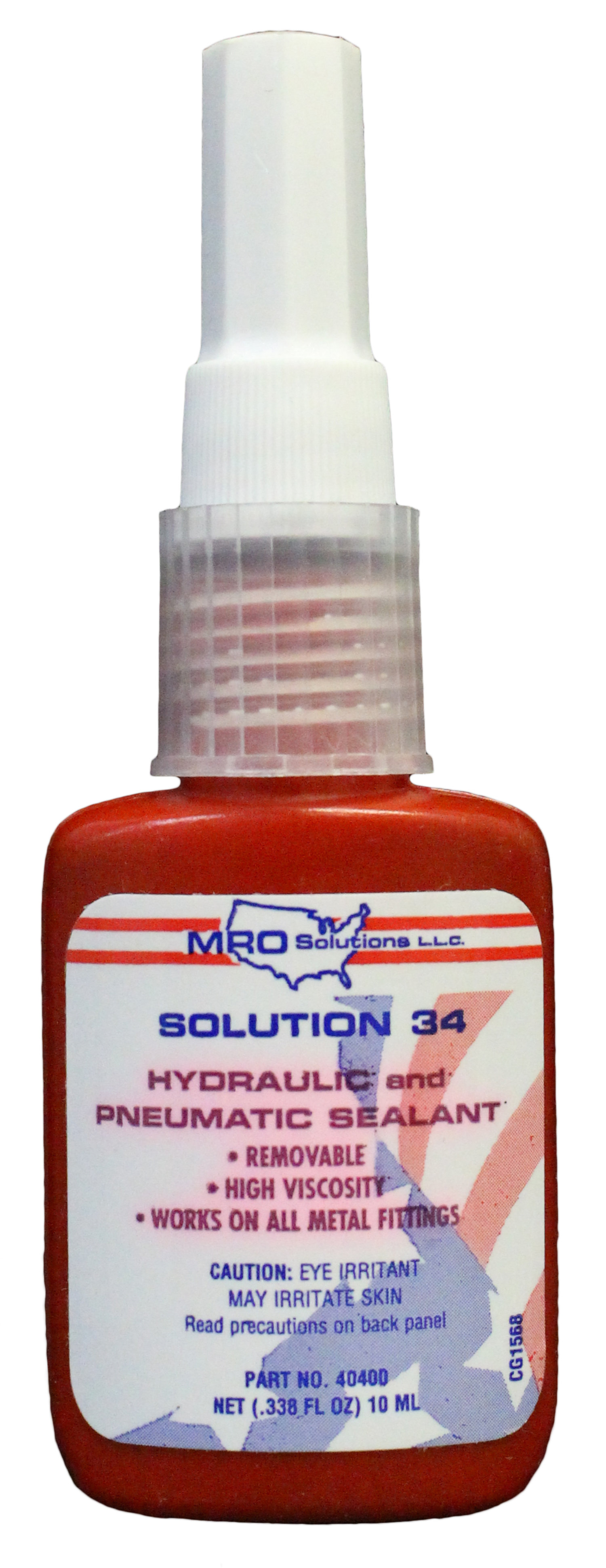 U203688 Hydraulic/Pneumatic Sealant, Paste, Purple, Mild, 10 mL, Bottle