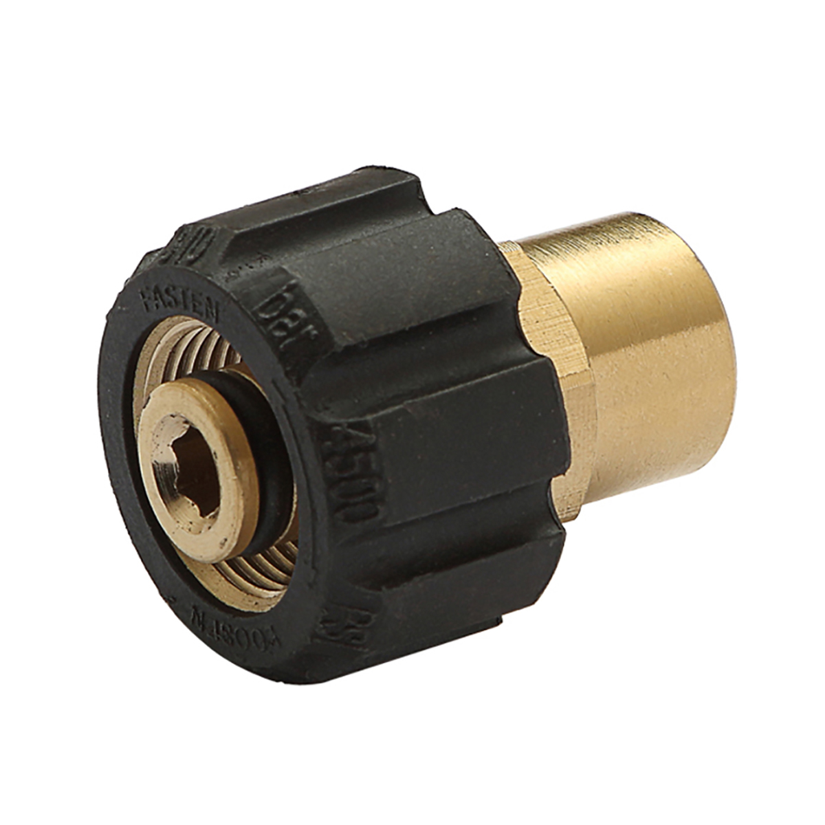 U203905 Twist Disconnect Coupler, 3/8 in x 22 mm, FPT x Female, For Use With: 7641P Plugs