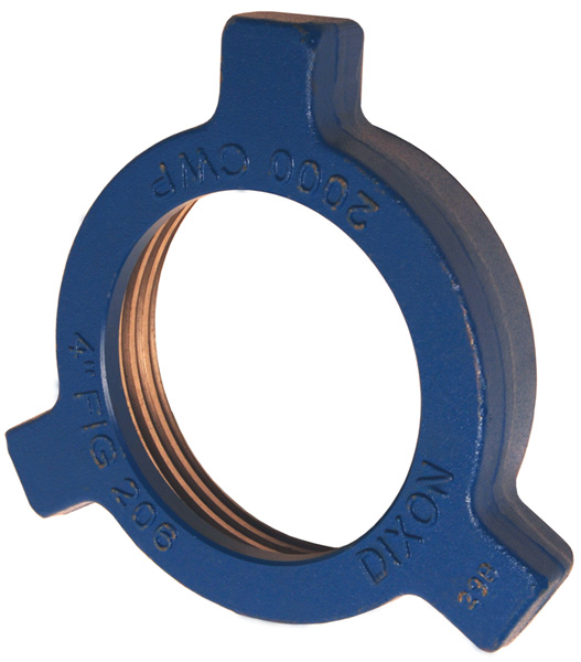 U203023 1-Piece Hammer Union Nut, 4 in, Steel, For Use With: Boss® Low Pressure Frac Fitting Systems