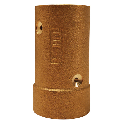 U203680 Sand Blast Nozzle Holder, 1-1/4 in Hose x 2-5/32 in Hose, Brass