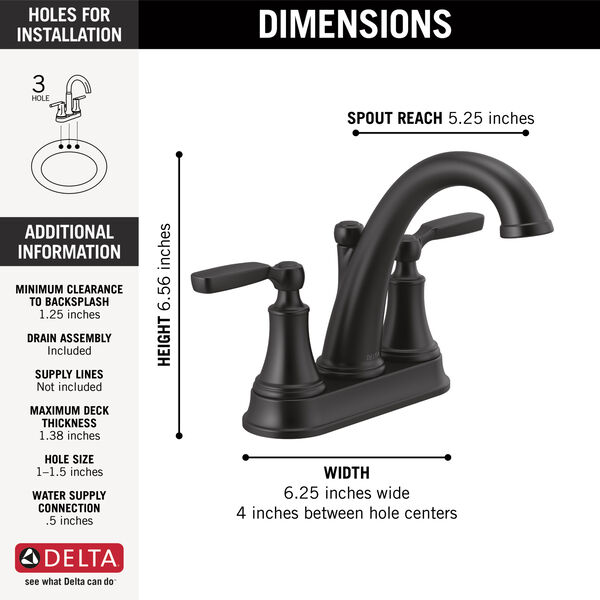delta&reg; 2532LF-BLMPU DEL 2532LF-BLMPU