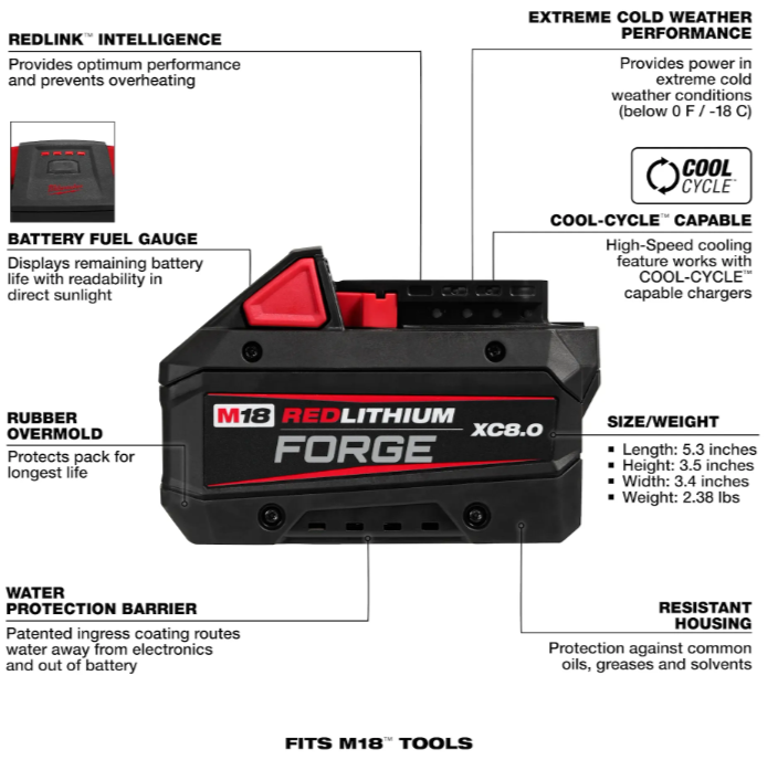 Milwaukee&reg; 48-11-1881 MWT 48-11-1881