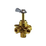 With Click 360-Degree 4-Way Valves