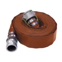 1-1/2X100' BROWN LAYFLAT+C/E CAMLOCK