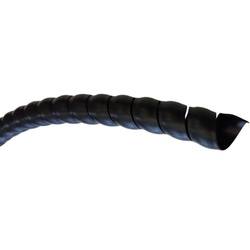 35-40 MM SPIRAL HOSE SHIELD BLACK PLASTI