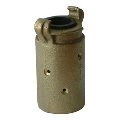 3/4 Q1 SANDBLAST CPLG BRASS