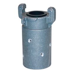 1-1/4 Q3 SANDBLAST CPLG ALUM