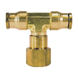 1/4 X 1/4 PPDOT FEMALE SWIVEL BRANCH TEE