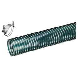 1-1/4  PVC SUCTION GREEN HELIX