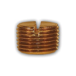 1/8 BRASS SLOTTED PLUG