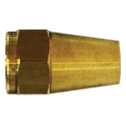 1/8 LONG ROD HEX NUT SAE45 FLARE BRASS