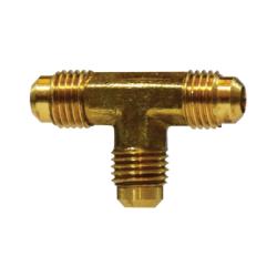 5/8 MFLARE UNION TEE SAE45 BRASS-FORGED