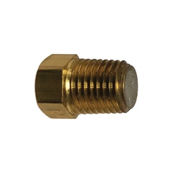 1/8" FUSIBLE BRASS PIPE PLUG 168 DEG