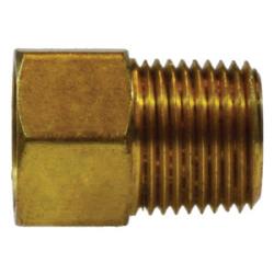 5/16 FEM INV FLARE X 1/8 MNPTF HEX BRASS