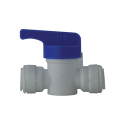 3/8OD P-IN PLASTIC SHUT-OFF VALV