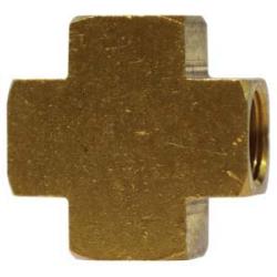 1/4 FNPTF CROSS BRASS